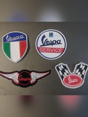 4 New Vespa Patches